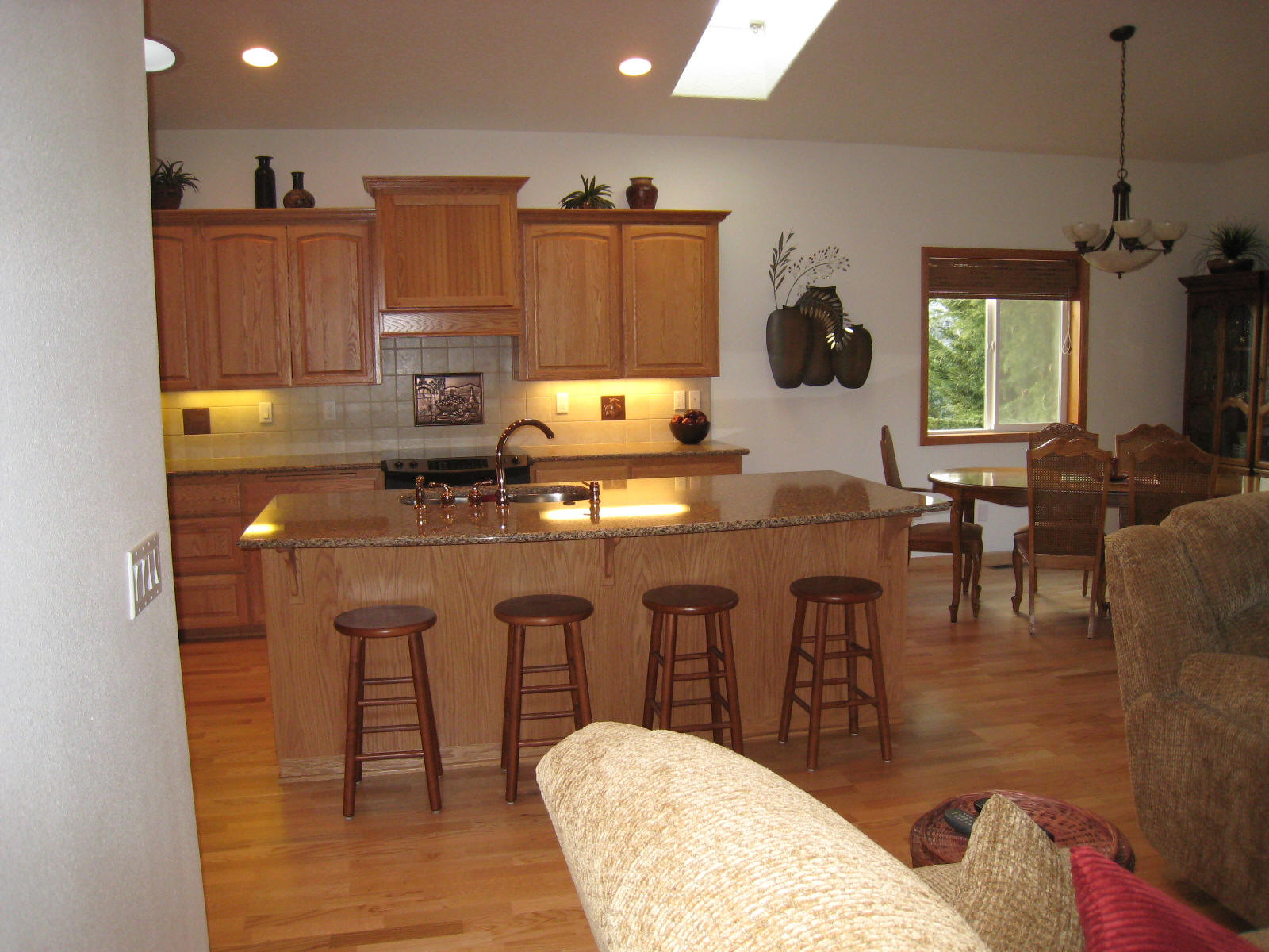 Small Kitchen Island with Seating